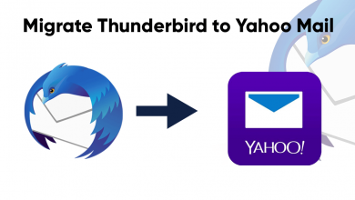 migrate Thunderbird emails to Yahoo mail